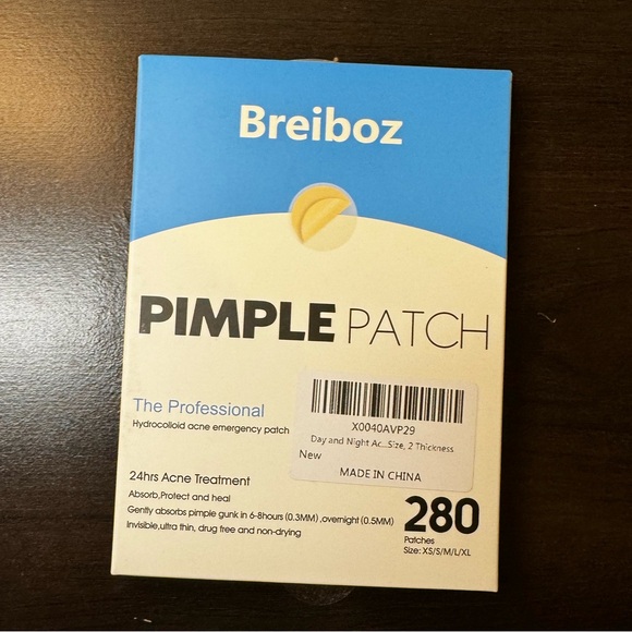 Pimple Patches Face Hydrocolloid Acne Zit Day Night Tea Tree 280 Patches SR3 - Picture 2 of 6